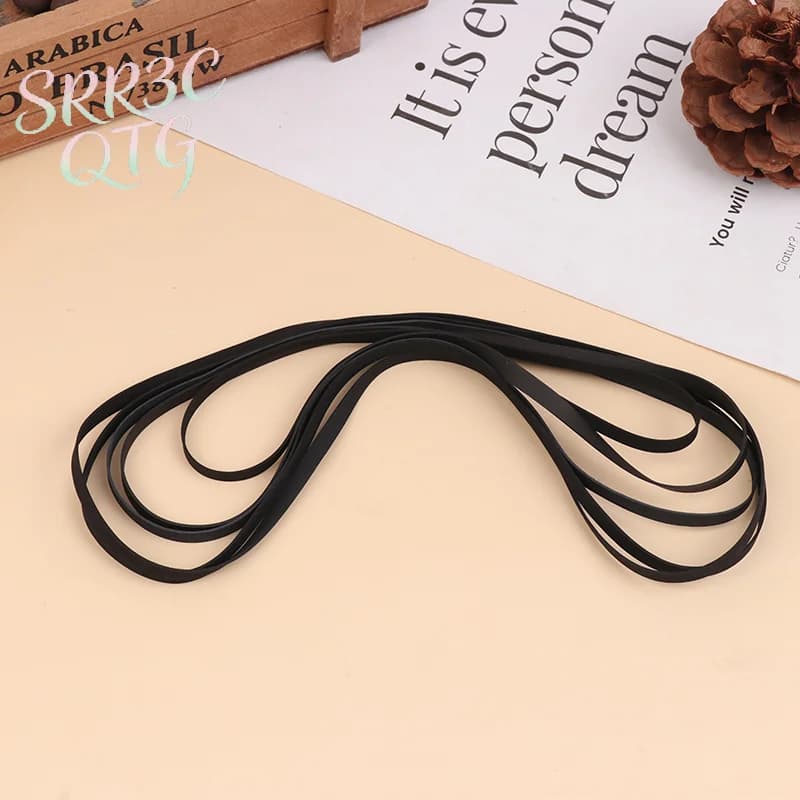 Hot 5MM/4MM Cassette Tape Machine Drive Belt Rubber Turntable Transmission Strap Replacement Accessories Player Phono Tape