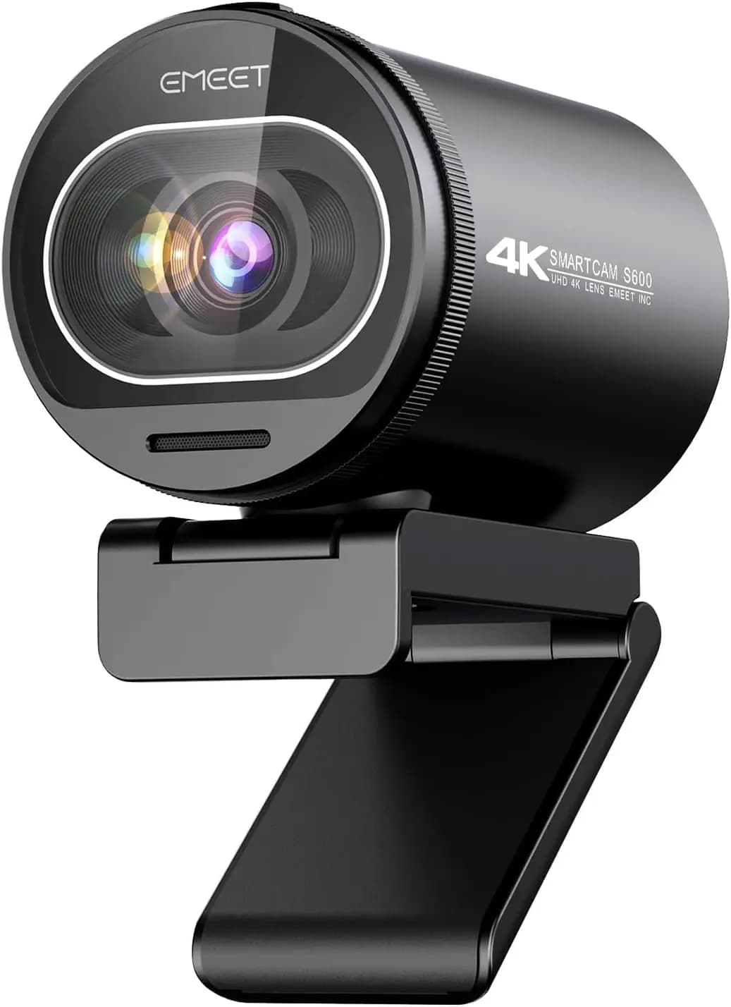 Webcam 4K per Streaming con Sensore Sony, Autofocus PDAF, 1080P@60FPS, Microfoni con Riduzione del Rumore, Copertura Privacy, 73 ° FOV