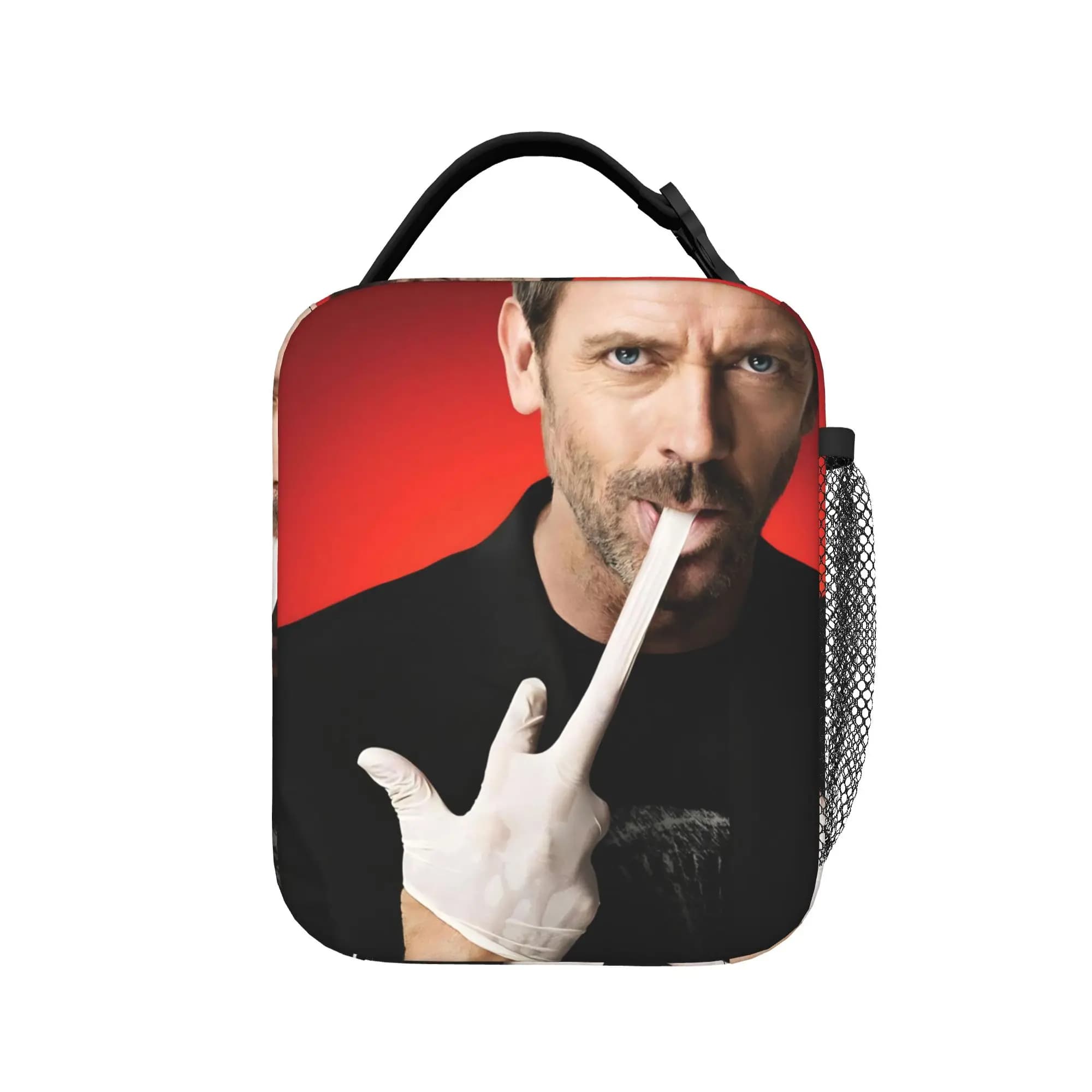 House MD Dr Gregory House Borsa termica per il pranzo, per il lavoro, contenitore riutilizzabile per alimenti, per uomo e donna, contenitori termici per il pranzo