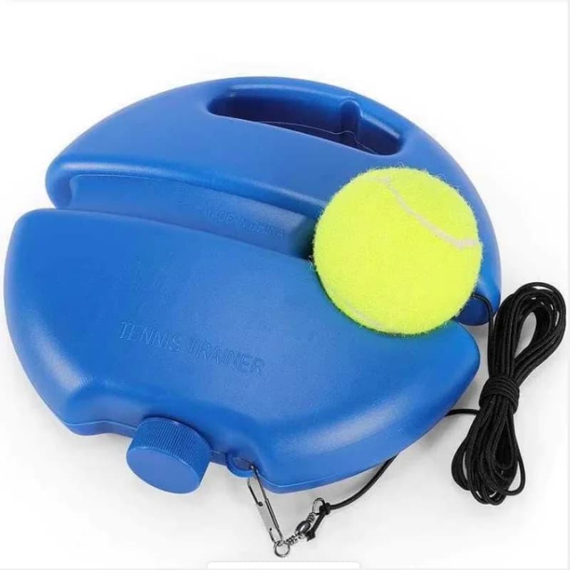 Elastic String Tennis Rebound Practice Trainer, Stable Base Self-Rebounding Tennis Ball, Long Lasting Wear Resistant Tennis Gear