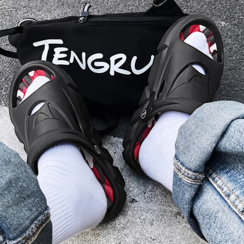 Sandali da uomo per fondo da spiaggia, traspiranti, antiscivolo, ad asciugatura rapida, paia abbinate multicolori, scarpe estive leggere in un unico pezzo