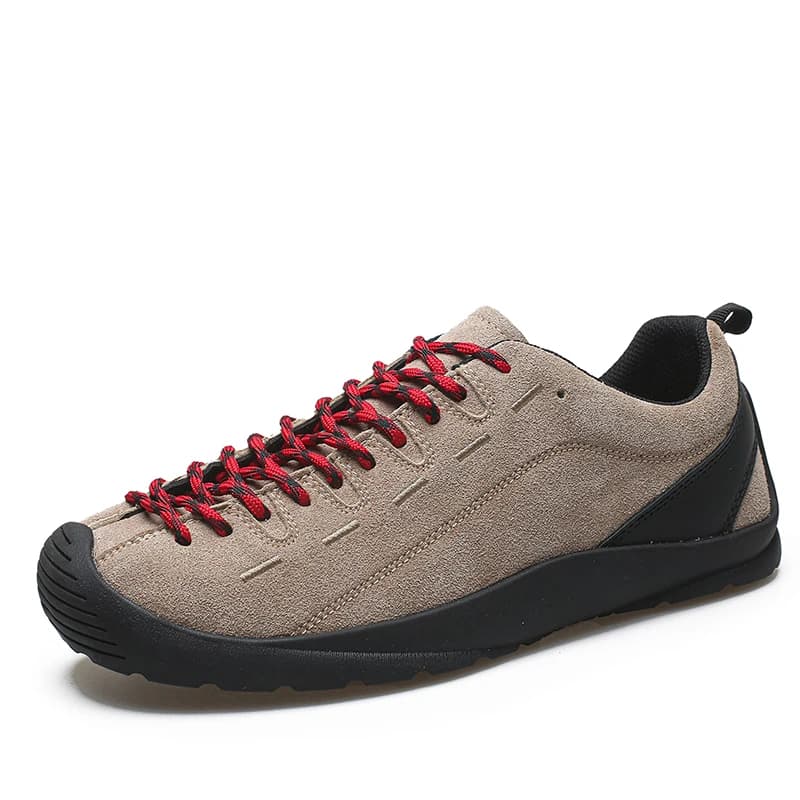 Scarpe da Trekking da Uomo Stile Britannico in Pelle, Sneakers Basse Comode, Scarpe Casual Multifunzionali per Coppie, Ideali per Escursioni e Viaggi