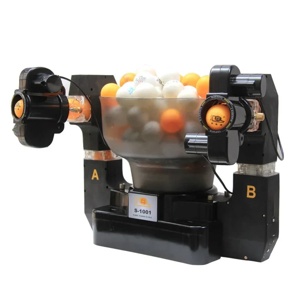 S-1001 Macchina professionale per palline da ping pong robot da ping pong Macchina automatica per servire ping pong per l'allenamento