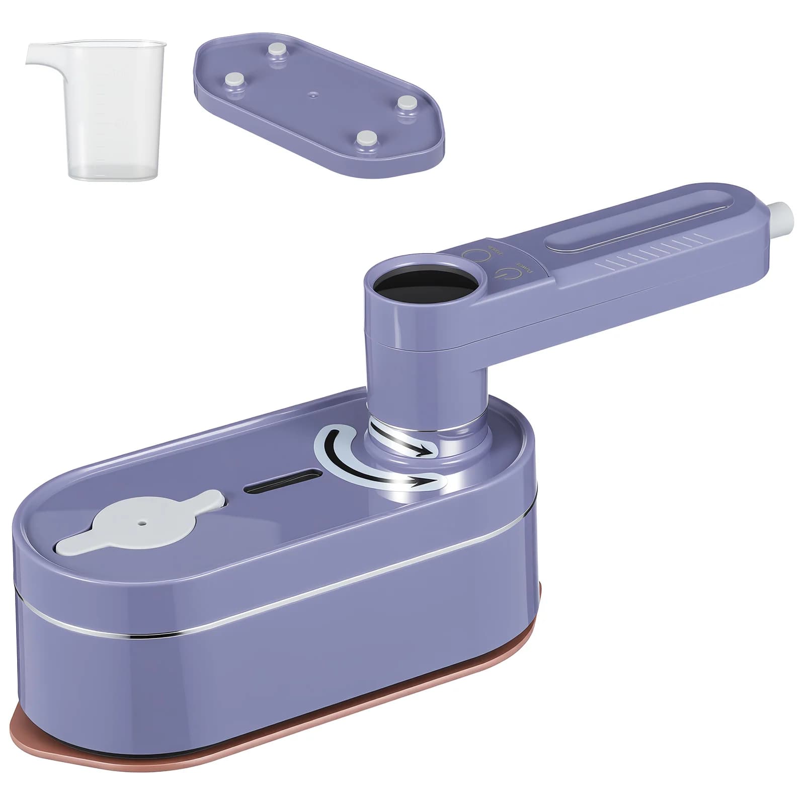 Vaporizzatore Elettrico per Vestiti: Stiratore Portatile da Viaggio - Rimuovi Pieghe per Indumenti - Serbatoio Acqua da 110ml, Spina USA
