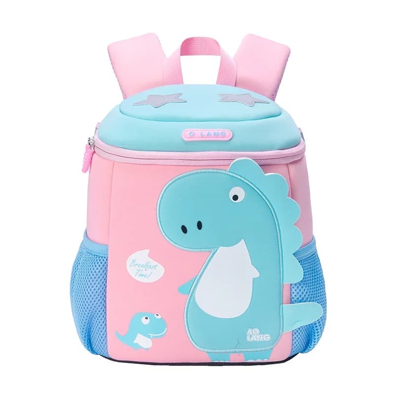 Zaini per dinosauri carini per ragazze e ragazzi Zaino per scuola materna per bambini dei cartoni animati Borsa a tracolla per bambini versatile alla moda Regalo Kawaii caldo