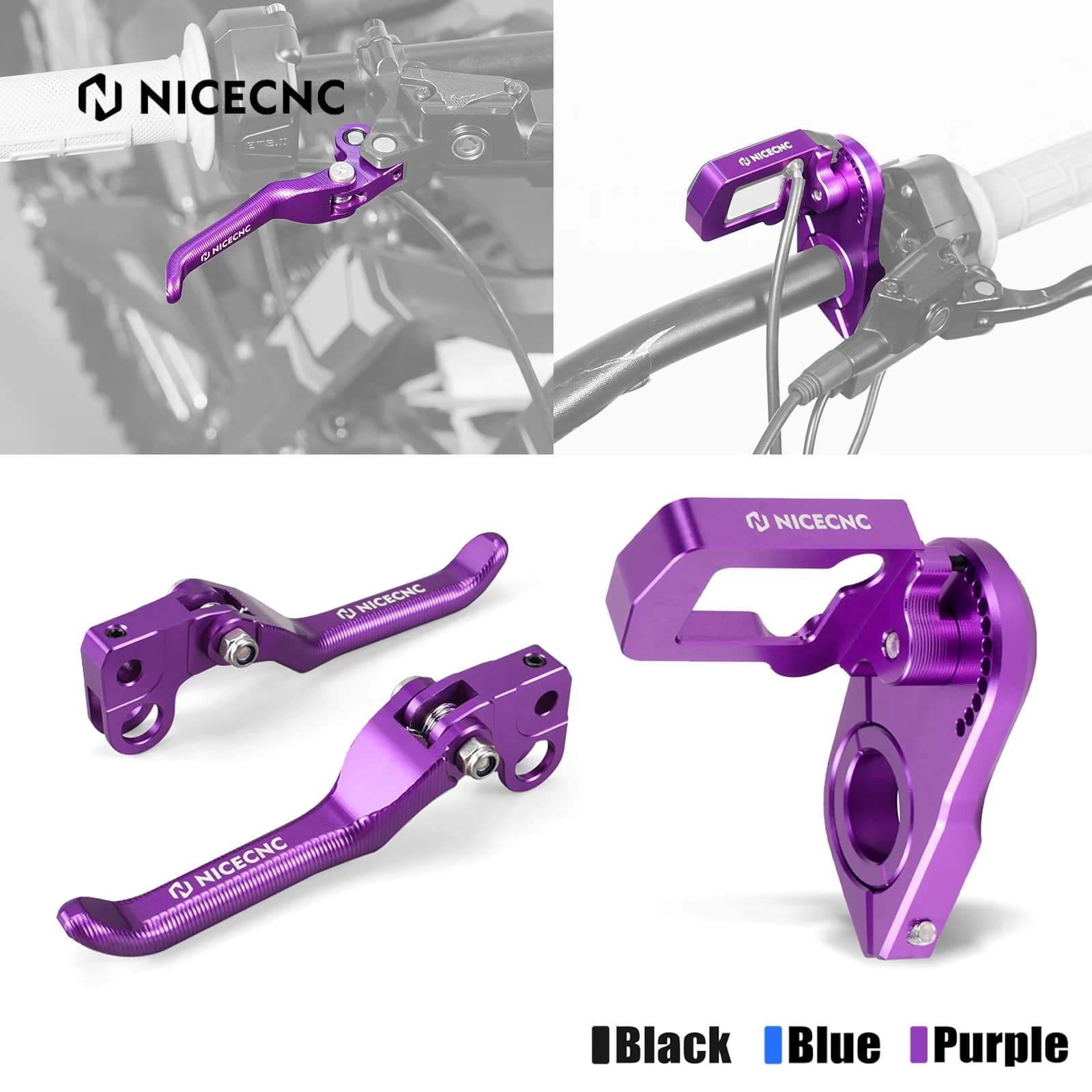 For Surron Light Bee XS L1E Digital display Repositioning bracket Rear front brake levers for Segway X160 X260 Dirt Electric Bike