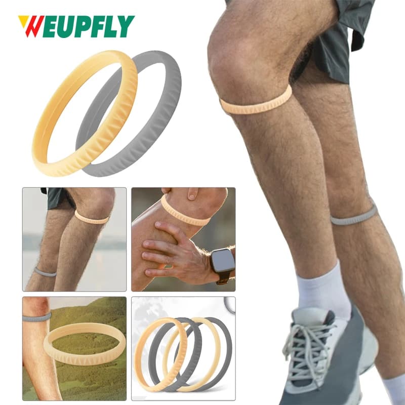 1 Pezzo Fascia per Tendine Rotulei, Supporto per Ginocchio da Basket, Fascia per Tendiniti Rotulei per Escursionismo, Calcio, Basket, Corsa