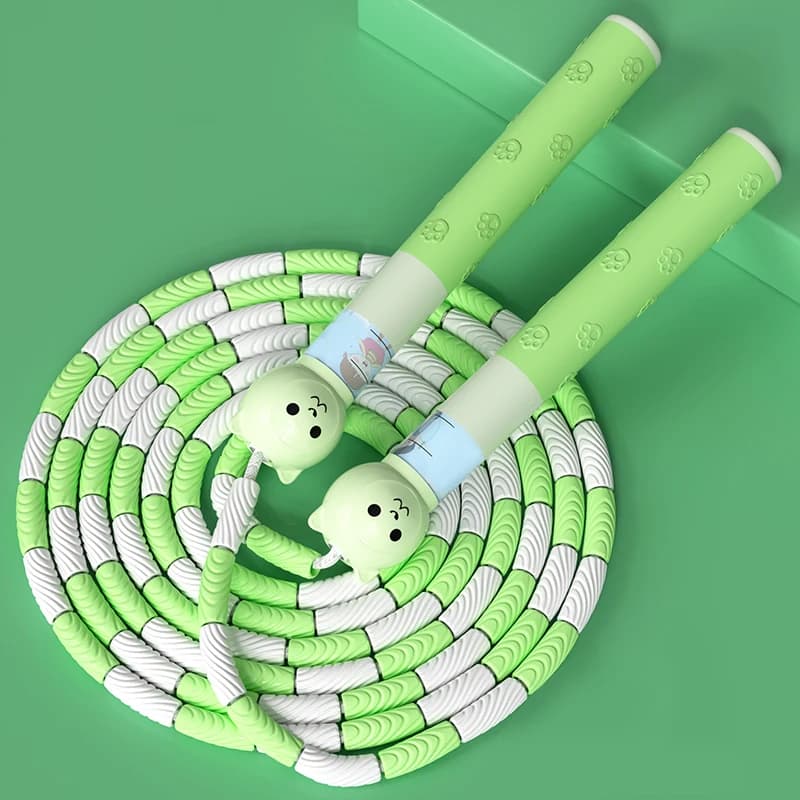 Adjustment Fitness Beaded Jump Rope for Beginner Children