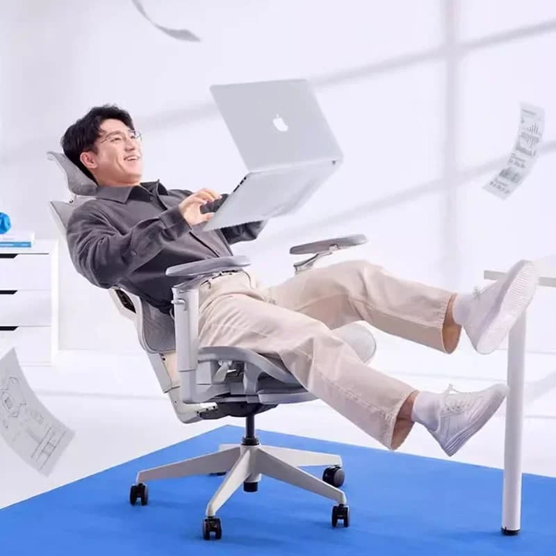 Sedia Poltrona individuale Scrivania economica Poggiagambe da ufficio Comodo gioco Comodo vanità Gioco in pelle Mobili da letto ergonomici