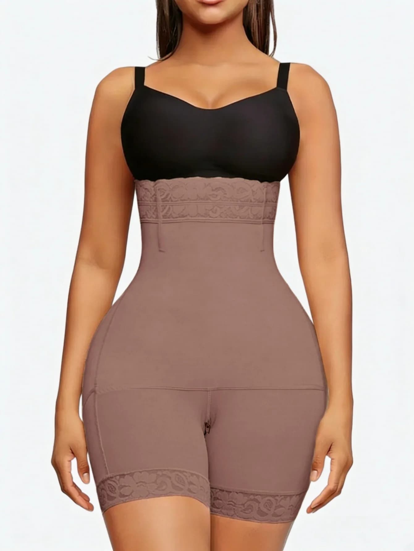 Containing modeling pants for women, high waist shorts for abdominal control, buttocks lifting, life stop and lifting of buttocks