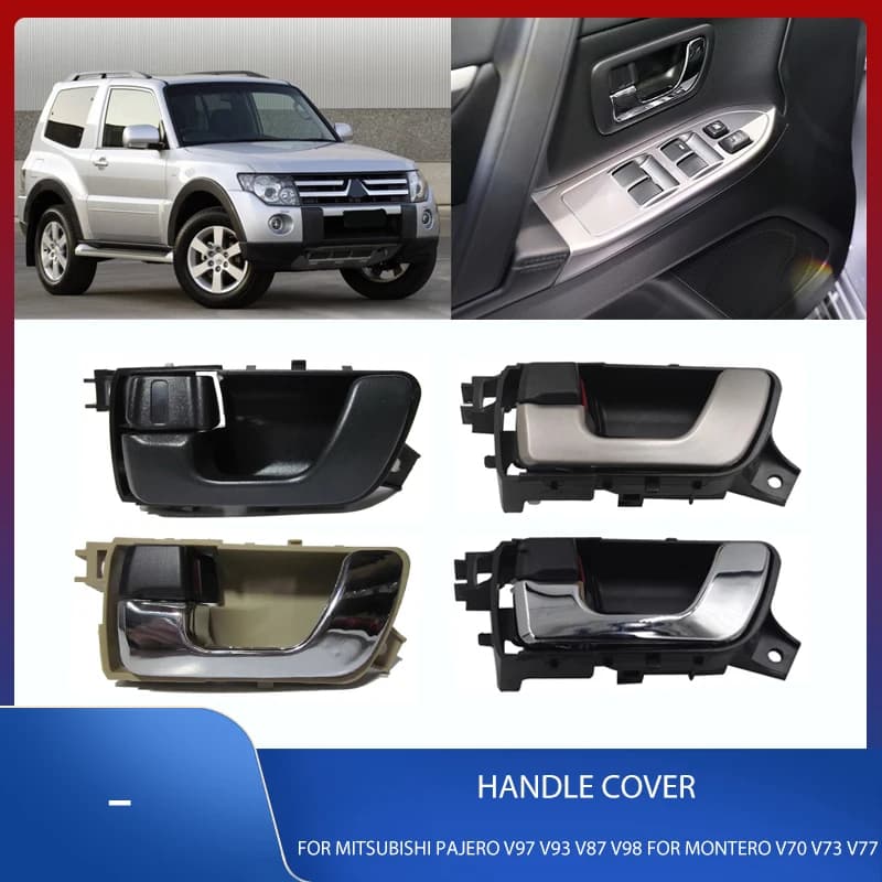 Anteriore Posteriore Interno Maniglia Della Porta Copertura Per Mitsubishi Pajero V97 V93 V87 V98 Montero V70 V73 V77 Per Shogun V80