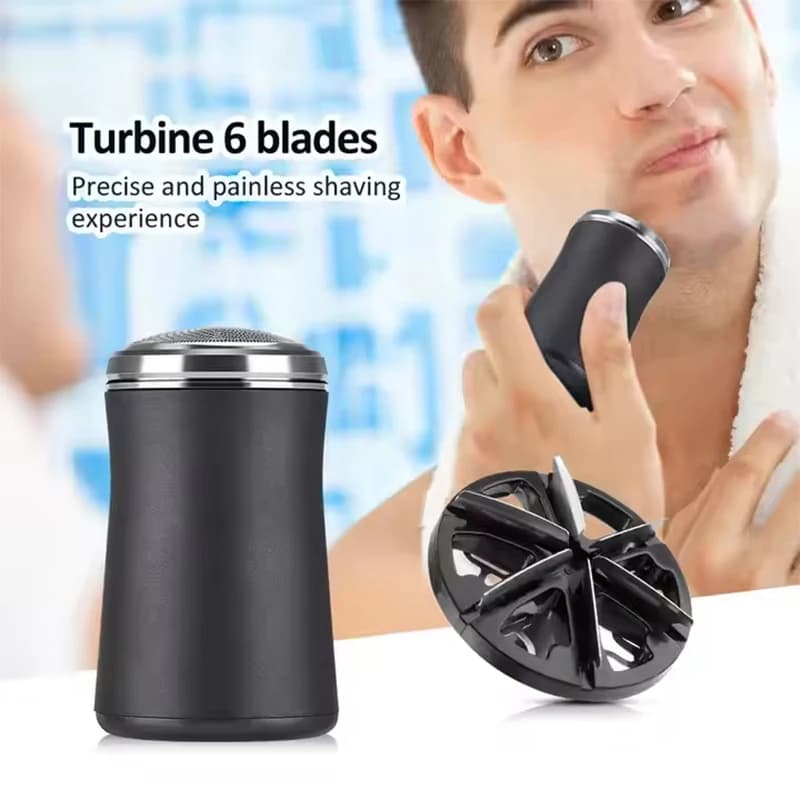 Portable mini electric beard kit with USB charging for man - shaving tool, water resistant, home shaving tool