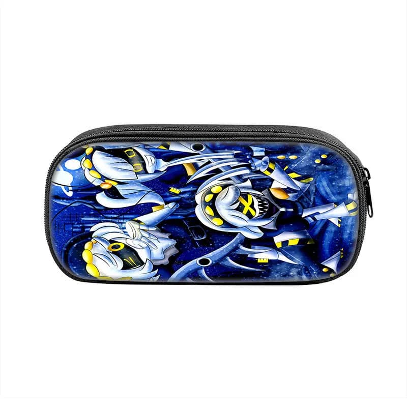 Murder Drones Anime Peripheral Pen Box Bag Student Large Capacity School Supplies Zipper Pencil Case Stationery Birthday Gift