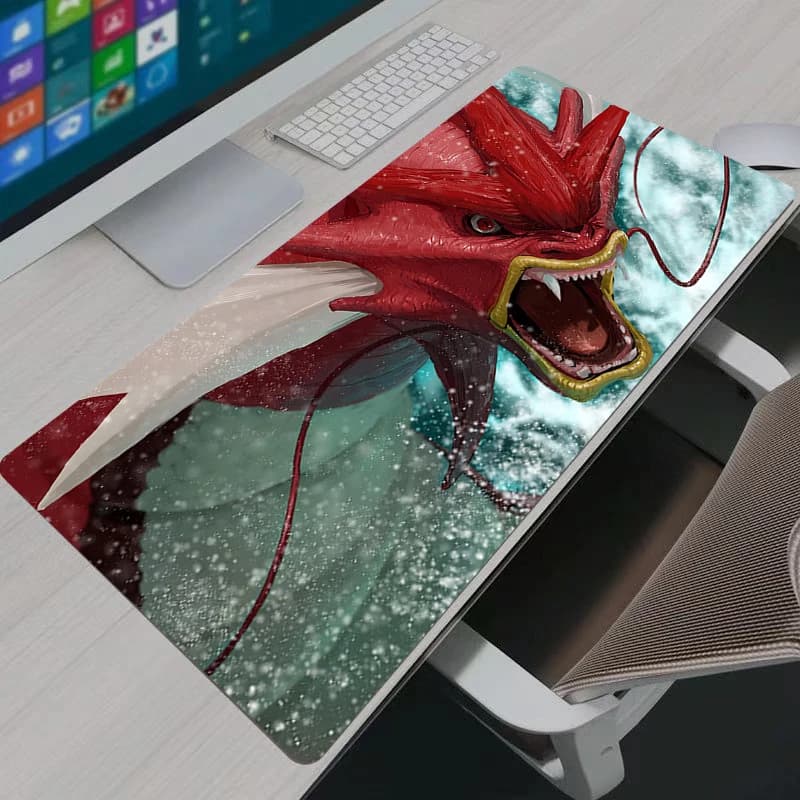 Tappetino per mouse Pokemon Pikachu, grande tappetino da scrivania XXL per PC, tappetino da ufficio per giocatori, tappetino per tastiera, accessori da gioco, tappetino per mouse resistente
