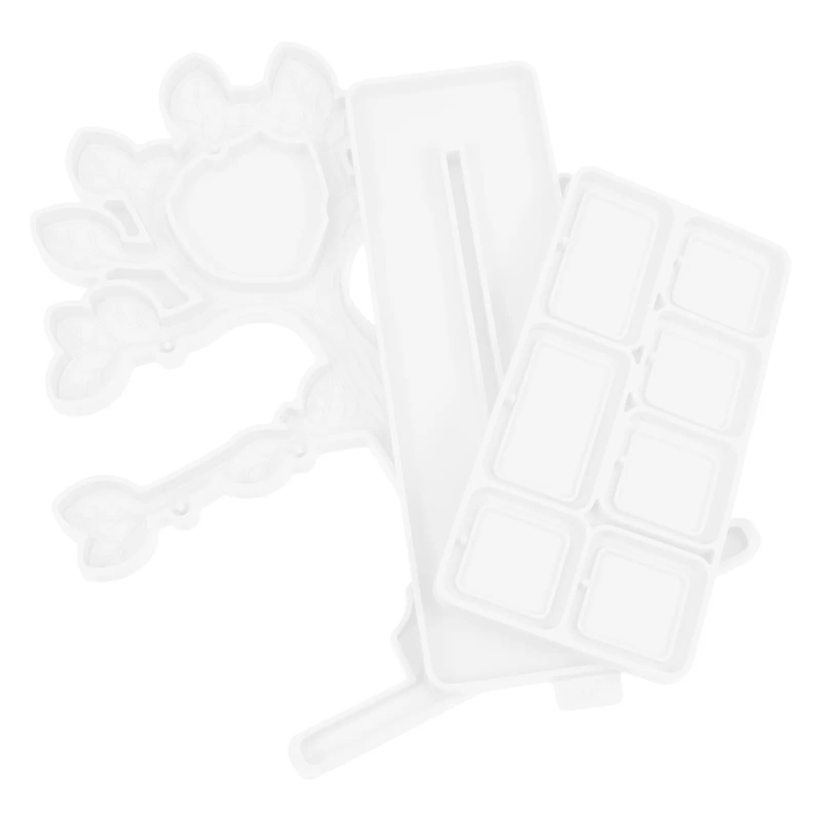 Set di 1 stampo in silicone per cornice portafoto a forma di albero, kit creativo fai-da-te per la creazione di cornici da tavolo fatte a mano in resina epossidica