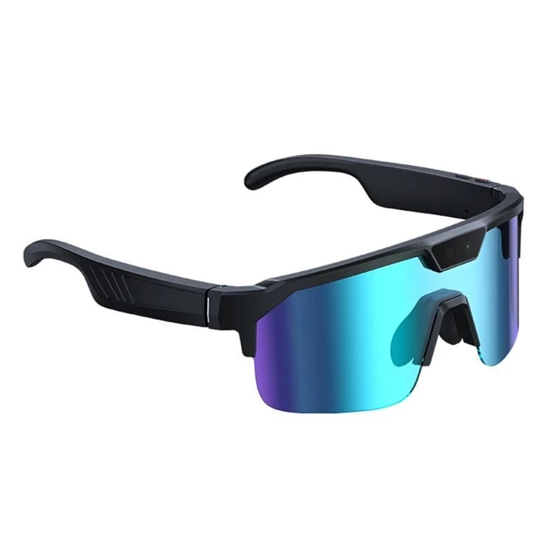 NALFI-WIFI Cycling Ski Goggle Sunglasses Smart HD 8MP Video Action Camera Sunglasses Windproof Sports Glasses Recording