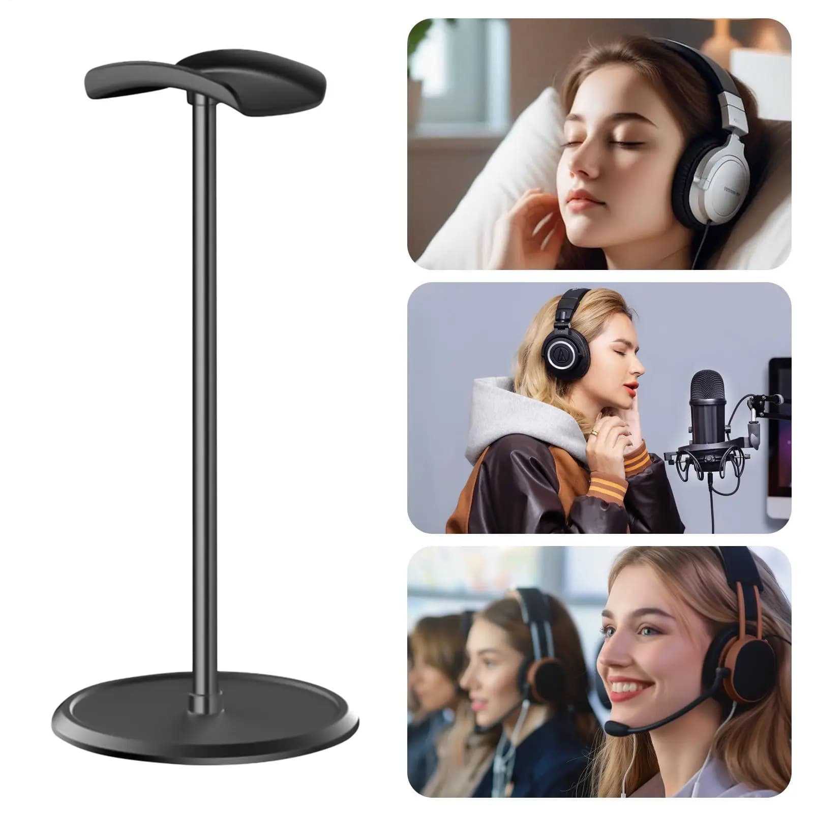 Headphone Holder Headphone Exhibitor Universal Headphone Holder Play Headphone Holder Table Holder Desk Storage Rack