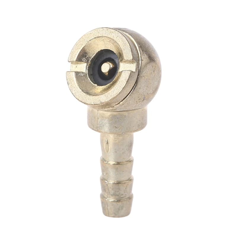 8mm Air Chuck gonfiatore per pneumatici Heavy Duty tubo flessibile Barb Ball piede pneumatico Chuck pneumatico/pneumatico gonfiatore calibro raccordo strumento compressore