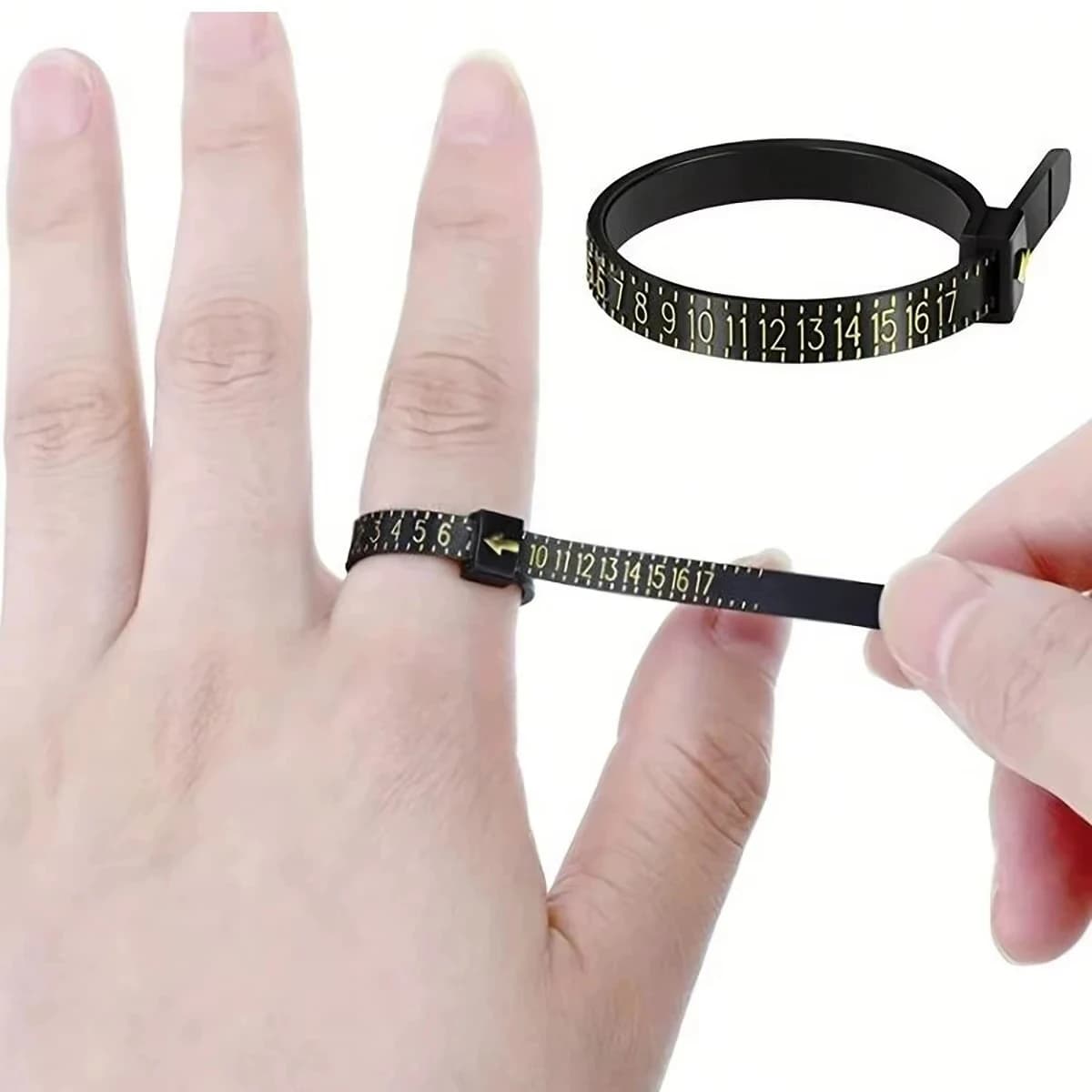 Ring Measuring Tool, Size Meter for Male and Female fingers, Ring Measuring Tool