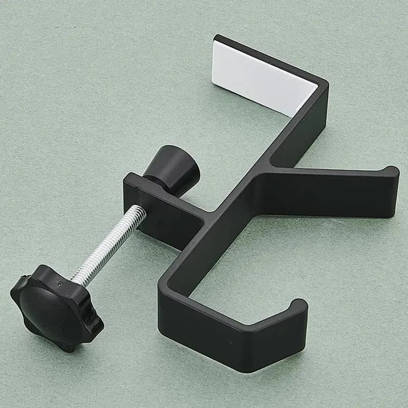 Set of 4 Adjustable Hooks for Desk Edges, Gaming Headphone Holder, Backpack Hook, Home and Office Holeless Organizer