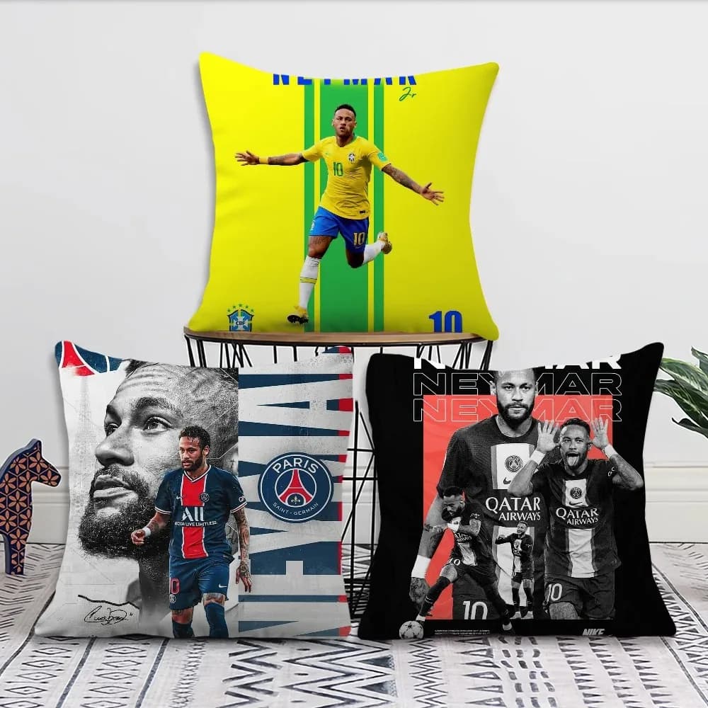 Football N-Neymar Pillow Case living Room Home Sofa Office Shop Cover Printing Comfort Decoration Nordic Simplicity