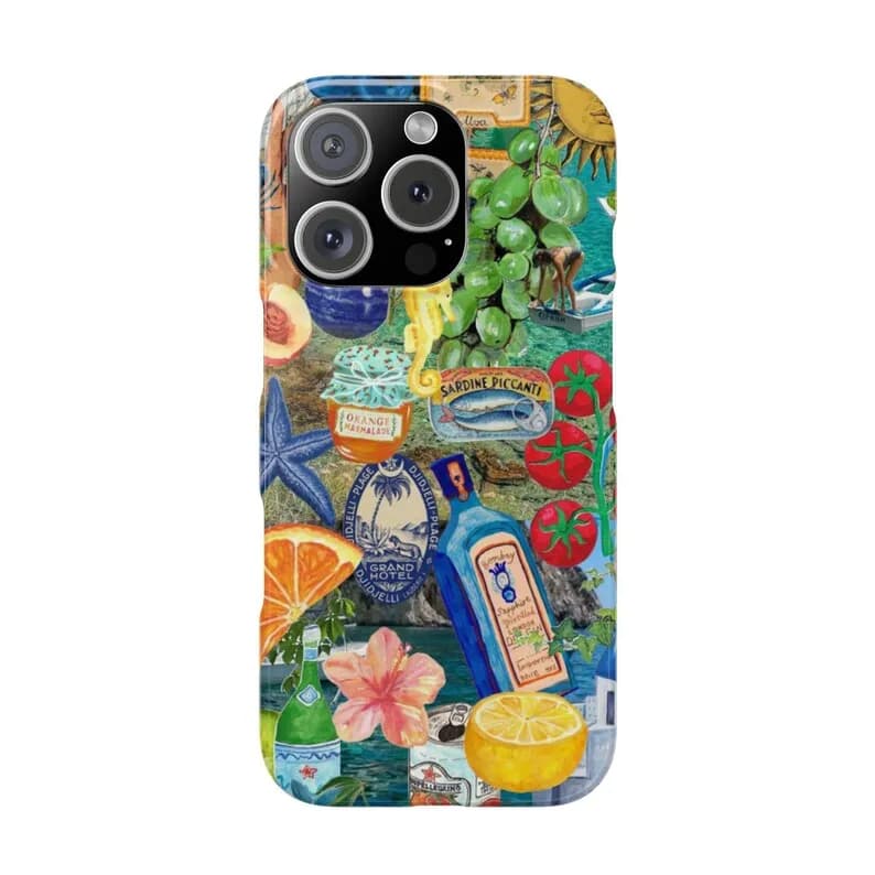 Custodia per telefono dal design di lusso con frutta blu per iPhone 17 16 15 14 13 12 11 7 8 Air Pro Max Plus Cover posteriore di lusso a doppio strato