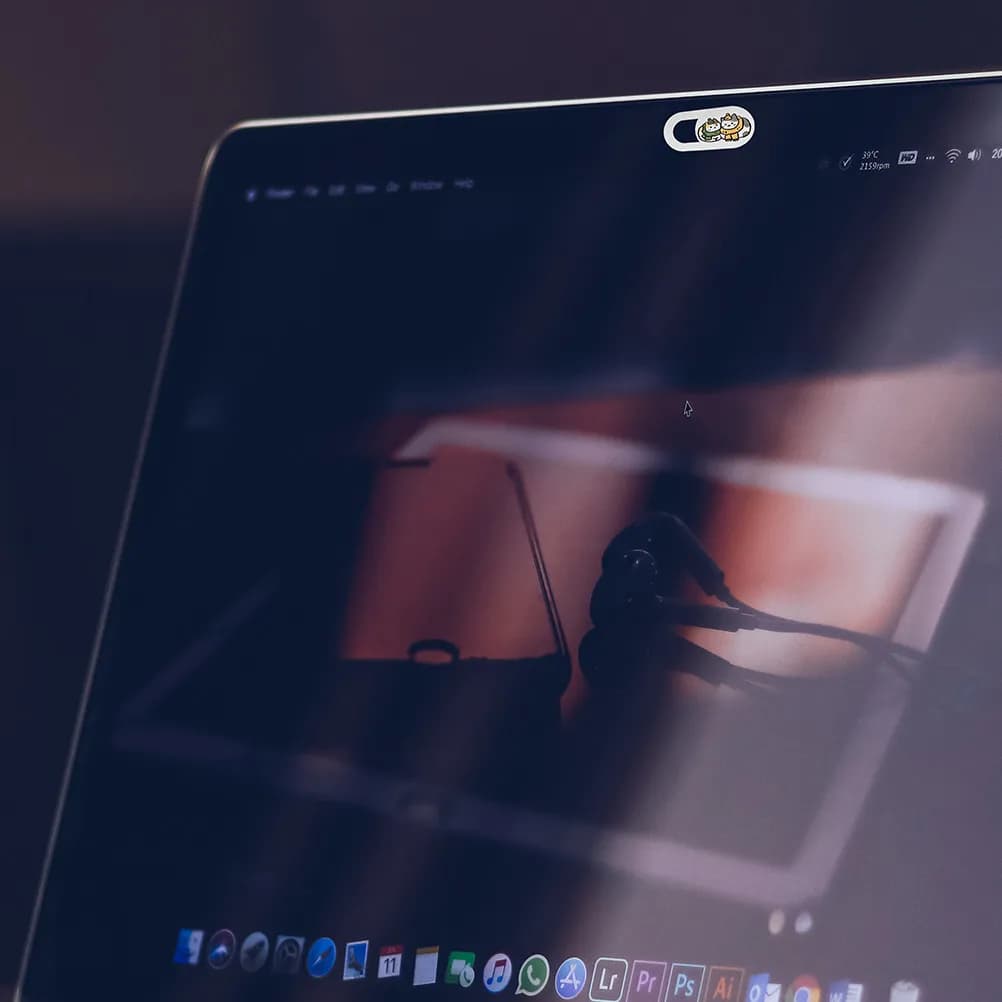 Copertura per Webcam con Slider per la Privacy, per Laptop, Tablet e Smartphone, Protezione per la Sicurezza della Fotocamera