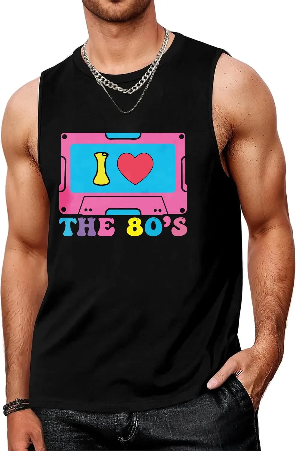 Men's 2026 summer polyester tank top, quick-drying racing top, round neck, Y2K style, thin soccer tank top