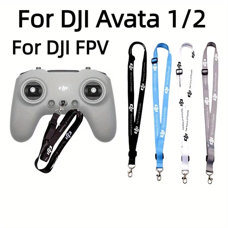 Neck Lanyard Strap Remote Controller Dust-proof Protection Cover for DJI FPV DJI Avata 1/2 Drone Accessories