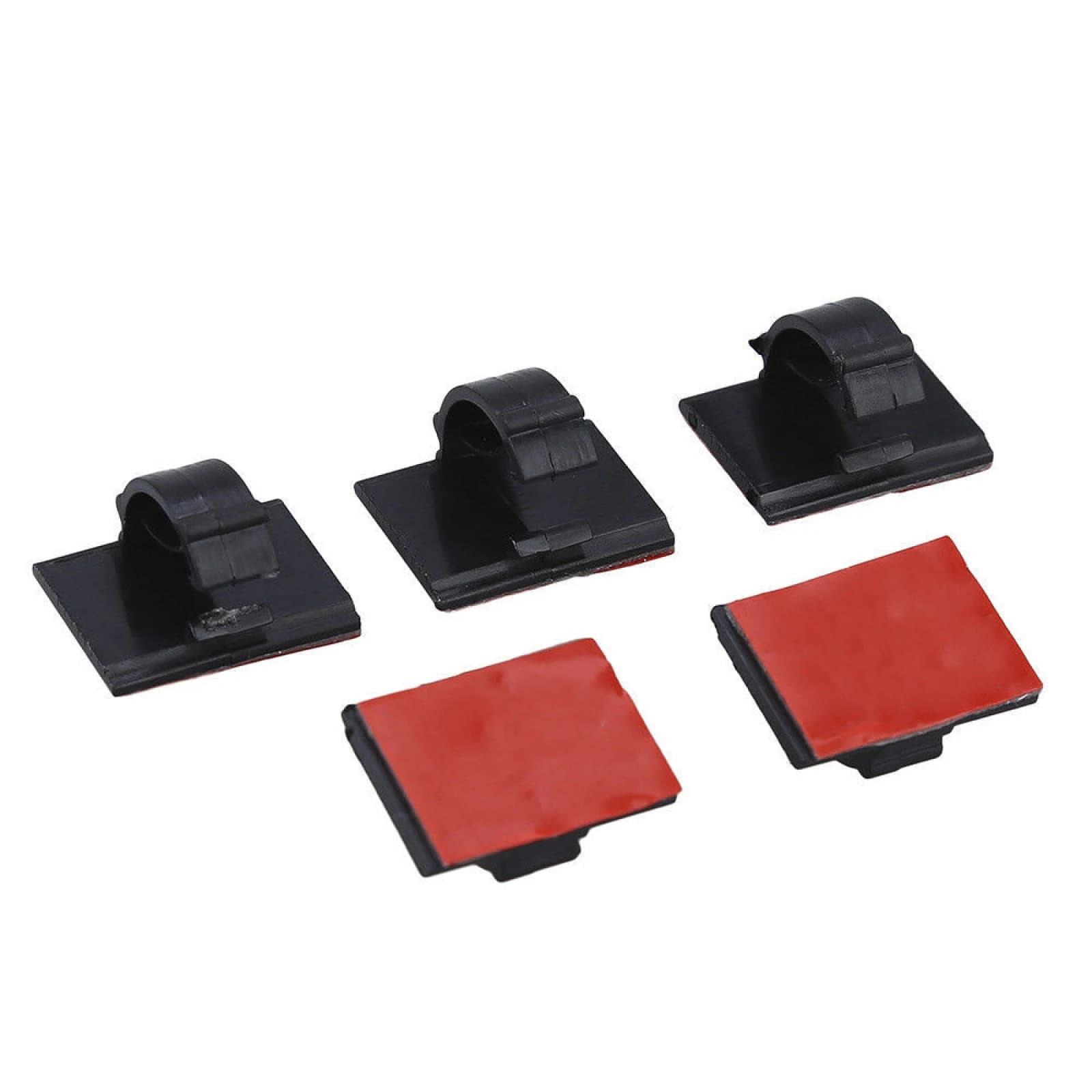 Clip di fissaggio per supporto per cavo autoadesivo Adesivo per gestione del morsetto dell'organizzatore per adesivi murali per fotocamera da cruscotto per auto da ufficio domestico