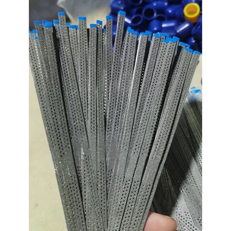 Dental polishing strip Polishing on two sides Sand strips for degrease Interdent orthodontic slice Straightening teeth whitening