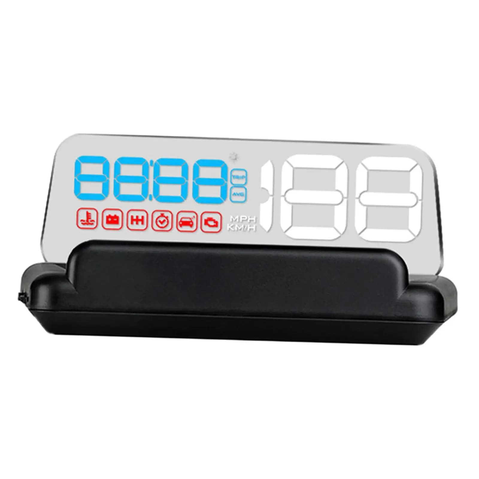 Display Head-up con Tachimetro Digitale e Proiettore sul Parabrezza Adatto a Tutte le Auto