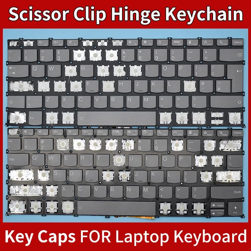 Replacement For Lenovo XiaoXin Air14 2023 2024 IAP8 IRP8 IAH8 Pro14 IRH8 LRL8 ARH8 IRH8 IMH9 IRH9 APH9 keyboard keycap hinge