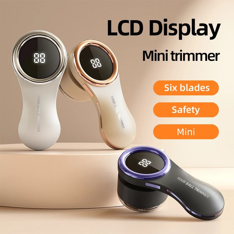 Xiaomi levapelucchi elettrico display LCD USB ricaricabile portatile palle per capelli rimozione lanugine domestico per vestire tessuto rasoio