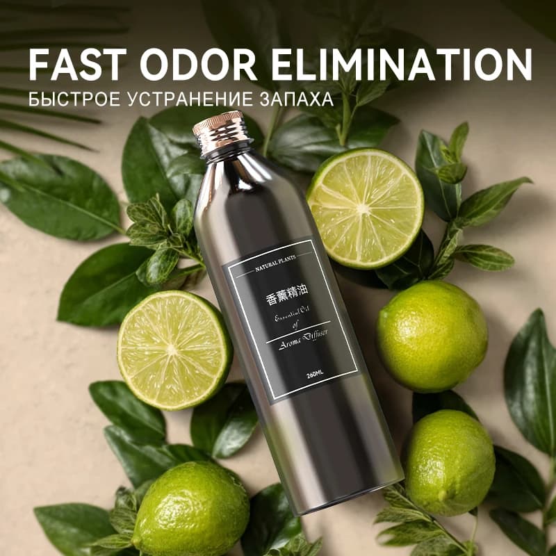 Refill of essential oil for aromatherapy 260 ml long-lasting perfume oil for humidifiers Deodorants for auto Versatile liquid for home