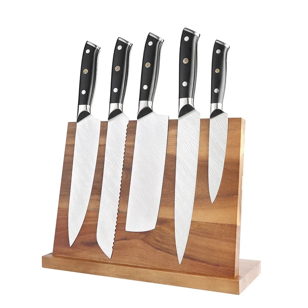 Portacoltelli magnetico XITUO per cucina con potente magnete, supporto universale per coltelli, porta coltelli per set di coltelli