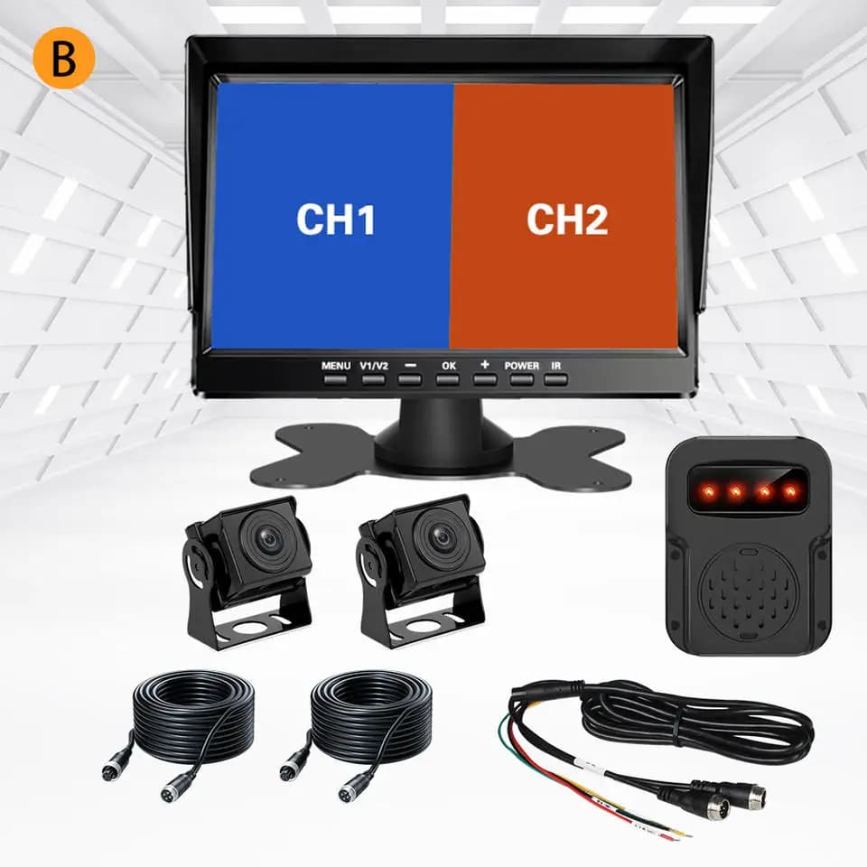 【Hot Selling】7 Inch Truck System Video Recorder Security Bsd Security System With Ai Dvr Digital Dash Cam for Bus