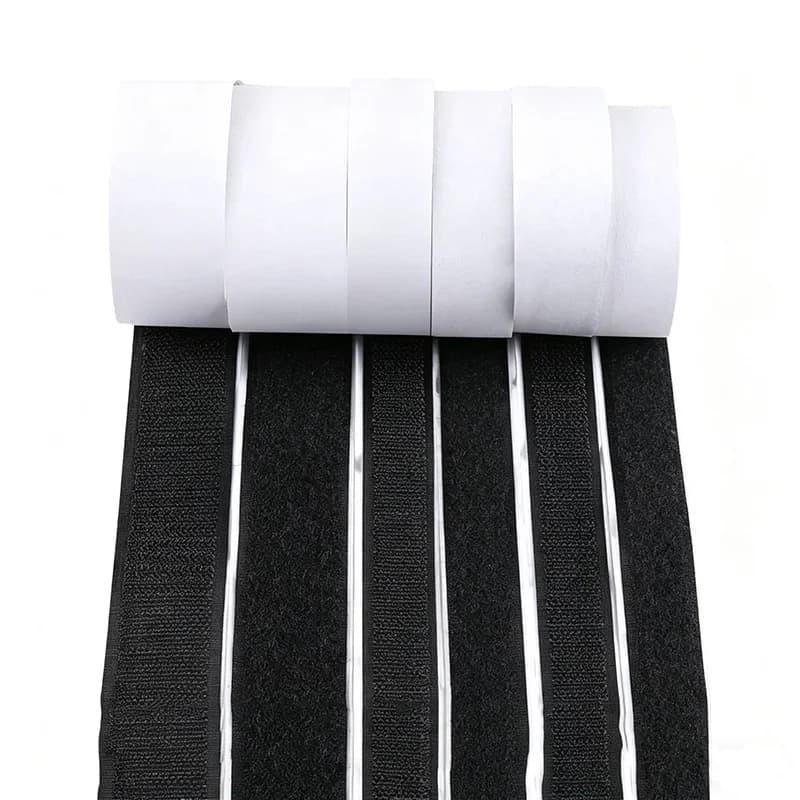 1-10M Strong Self Adhesive Hook and Loop Tape Heavy Duty Sticky Back Nylon Binding Fastener Strip for Car, Home Office DIY Craft