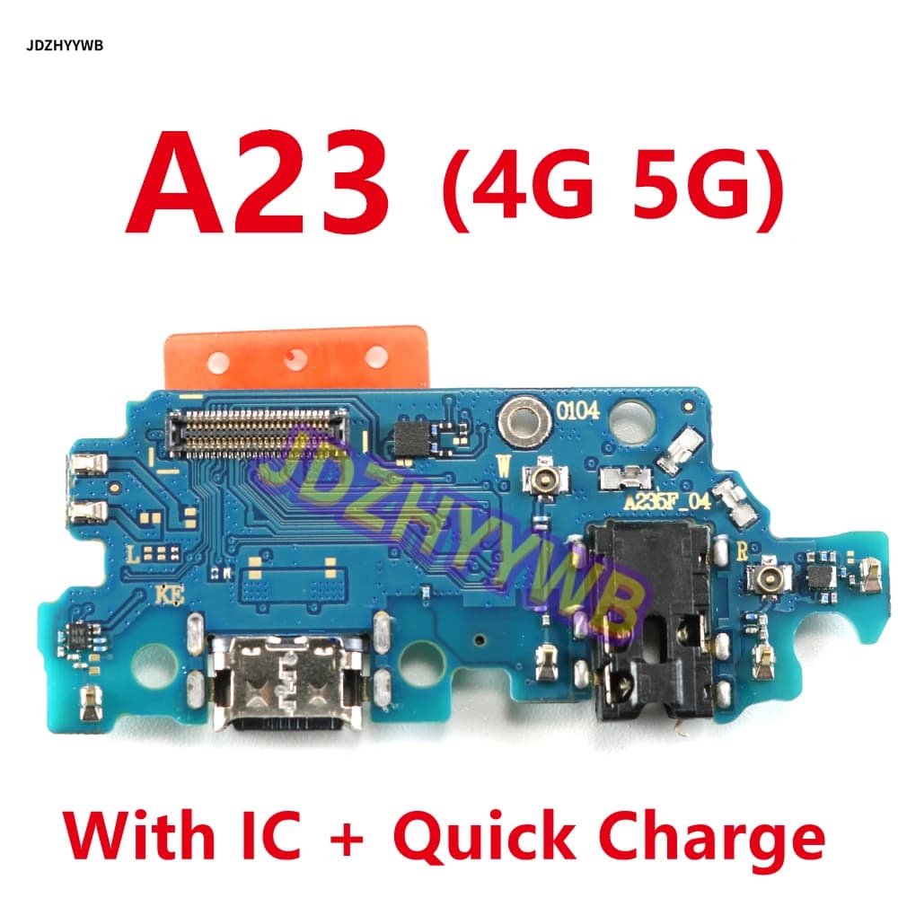 Porta di ricarica USB Dock Plug Connettore Scheda caricabatterie per Samsung Galaxy A23 4G 5G A235 A235F A236B A236 A236U Scheda di ricarica