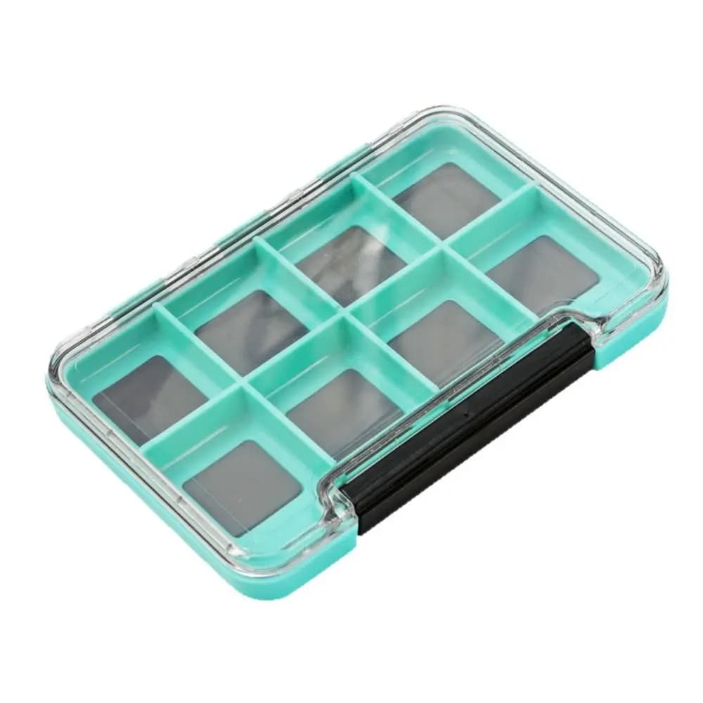 Plastic Magnetic Box for Fishing Equipment, Fishing Accessories with 4/8/12 Parts, Portable Container for baits and artificial