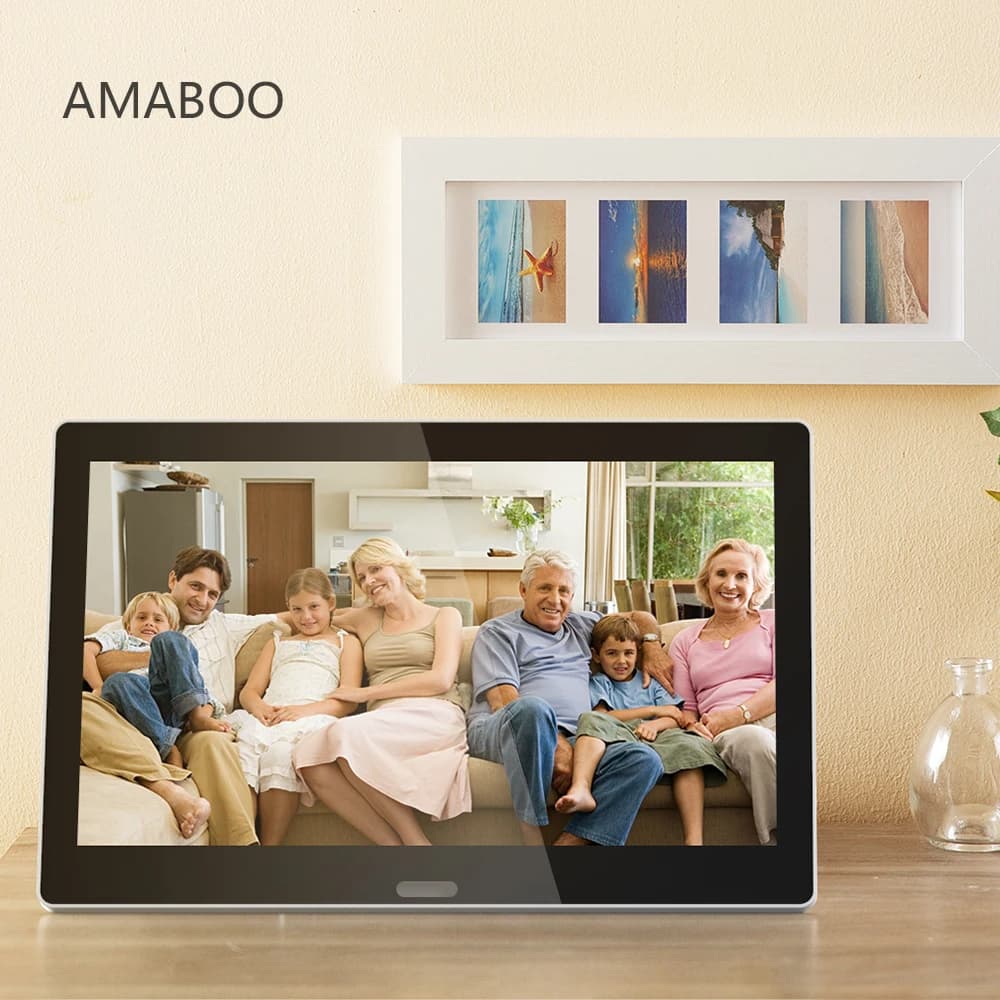 10.1inch Smart LCD Screen Wifi Cloud Photo Video Display 1080p Hd With App Large Size Digital Picture Frame NFT Monitor Frame