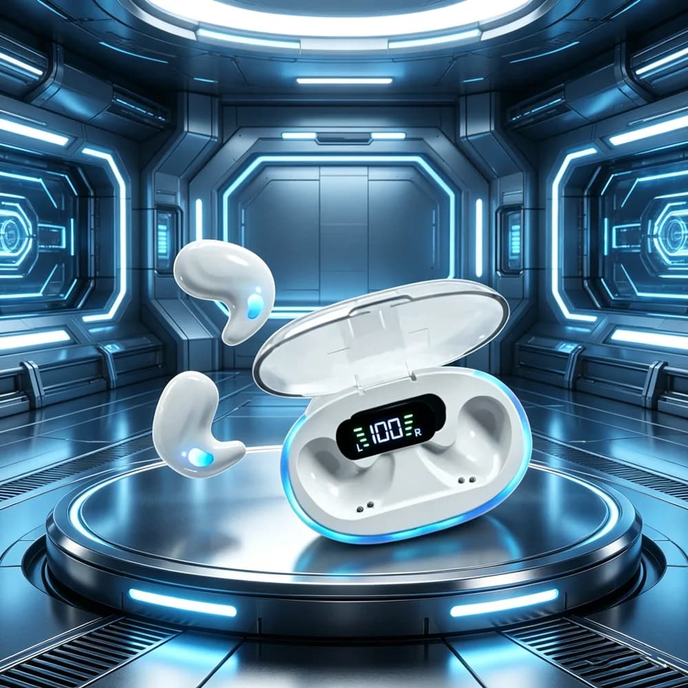 Auricolari Bluetooth wireless TWS, auricolari impermeabili, mini auricolari stereo TWS per tutti gli smartphone