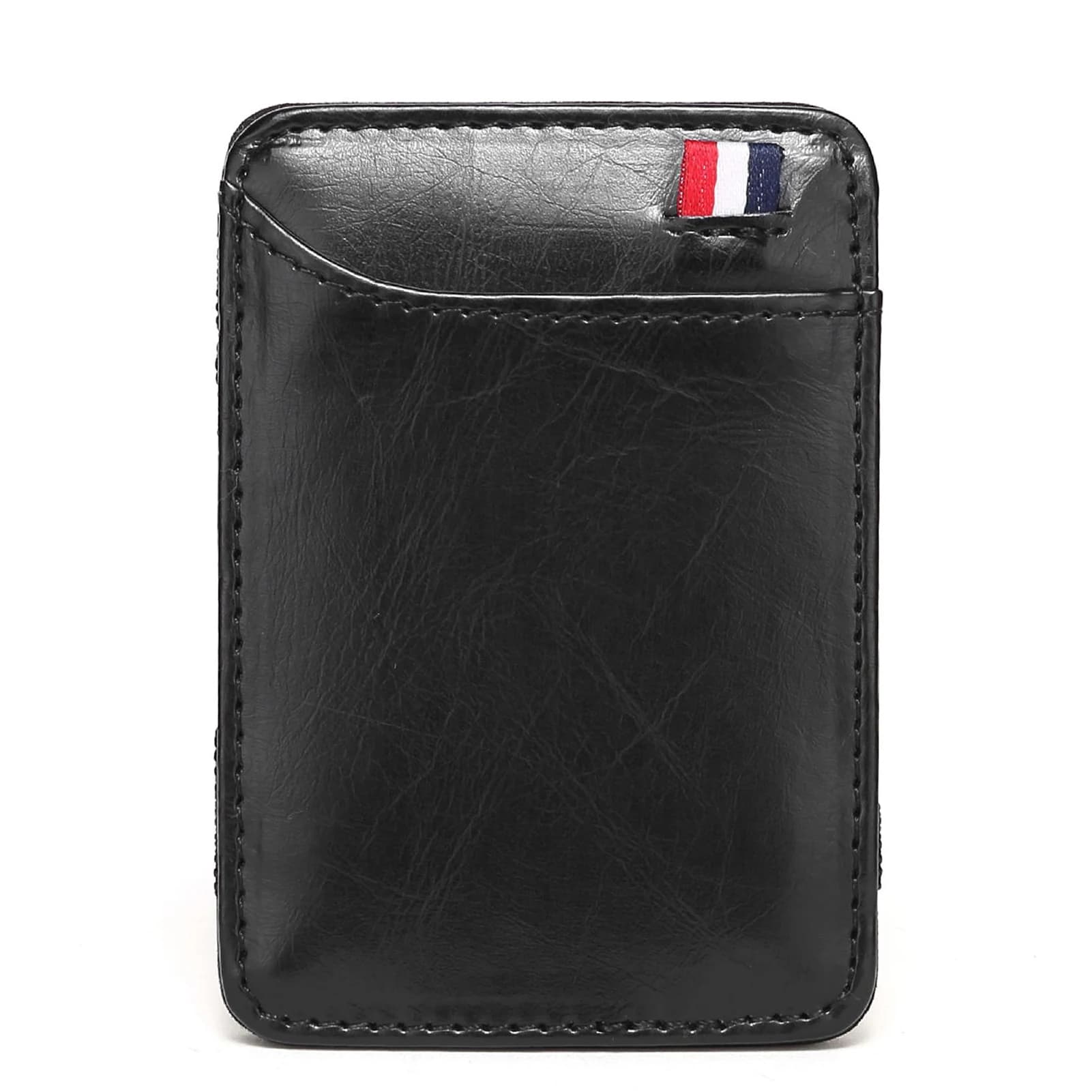 Ultra Thin Men's PU Leather Mini Magic Wallet Money Cash Card Holder Purse Birthday Gift For Father Boyfriend
