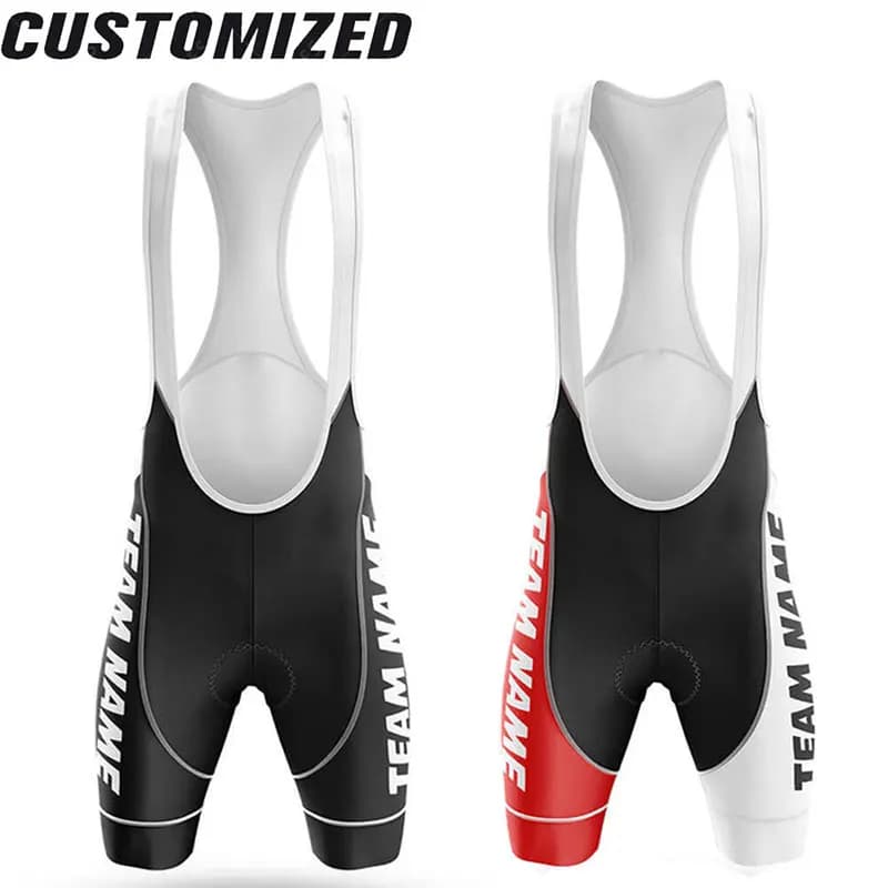 Name of Team Custom cycling bib shorts summer breathable Mountain Bike 19D Gel Pad bike bib shorts Free design men's bike pants