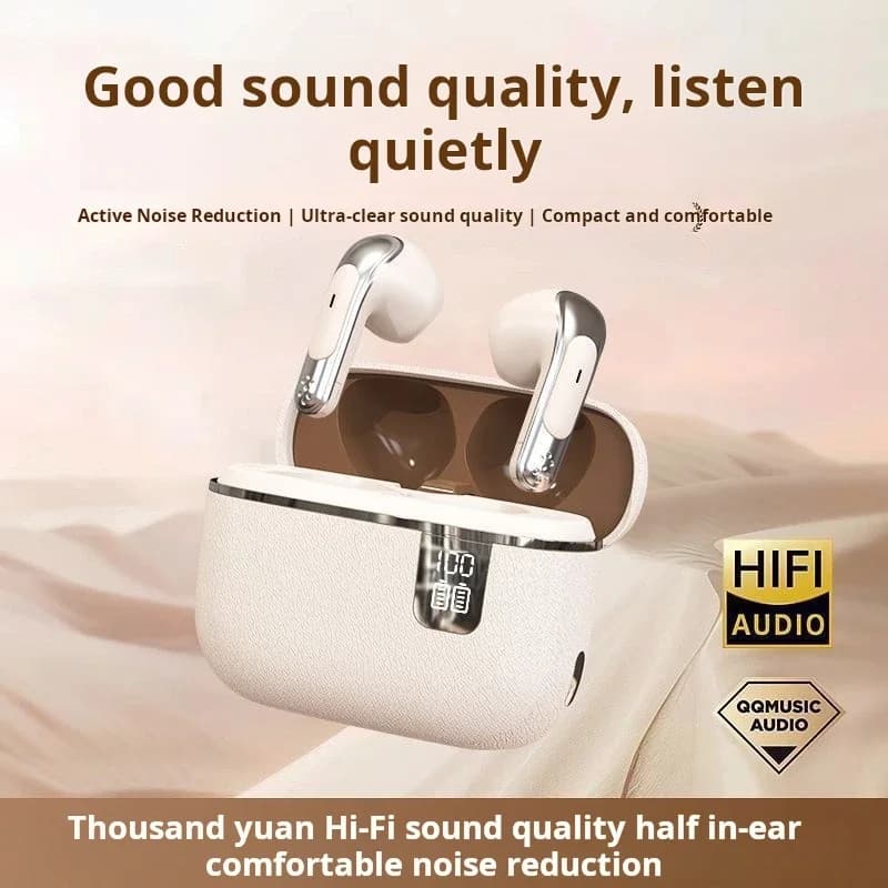 Bluetooth TWS HIFI headphones with microphone, wireless earphones for iPhone Xiaomi, sports headphones with LED display, gaming accessories