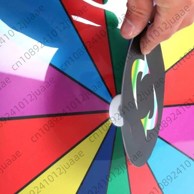 18/24 Tripod Floor Rack Prize Wheel Lucky Spin Game Wheel Promotions Trade Show Equipment