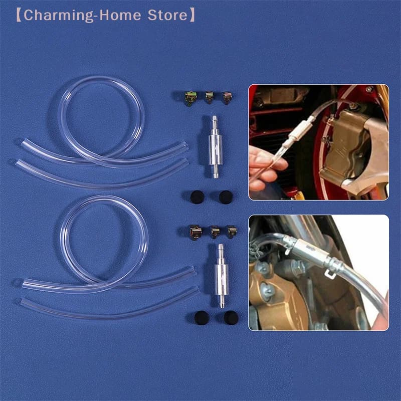 Pompa per spurgo freni auto e moto, cambio olio, tubo flessibile per fluidi, set valvole frizione idraulica, accessori per moto da cross e pit bike