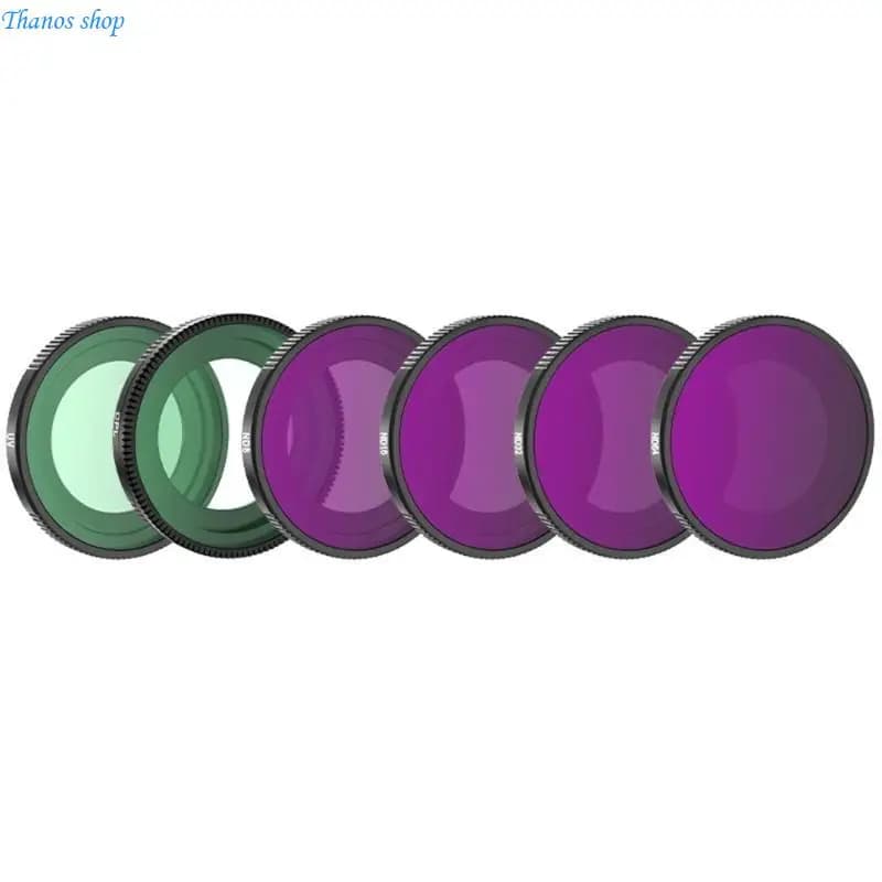 Filtro per fotocamera GO3S Set filtri CPL ND8 ND16 ND32 Action Camera X37A