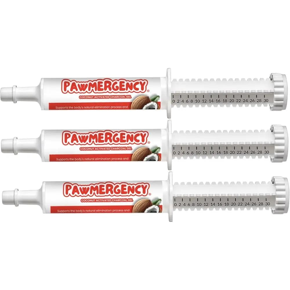 Kit di Pronto Soccorso per Animali Domestici, Confezione da 3, per Cani, Gatti, Cuccioli, Controllo Veleni, Sopravvivenza in Campeggio, Anti-Diarrea Orale, Digestivo, Assorbe T