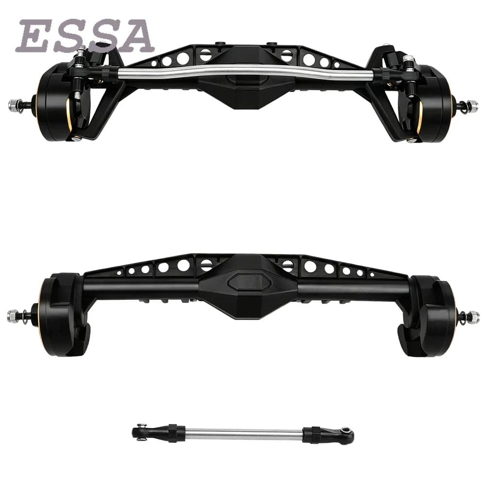 Nylon Axle Housing With Brass Count Weight Assembled for 1/10 RC Axial Capra 1.9 UTB Off-Road Rock Climbing Crawler Upgrade